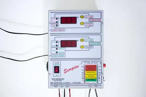 Controlador Estufa Secagem FUMO/CEREAIS ºF CMP20m