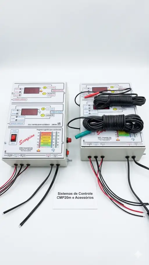 Controlador Estufa Secagem FUMO/CEREAIS CMP20mUR ABAF